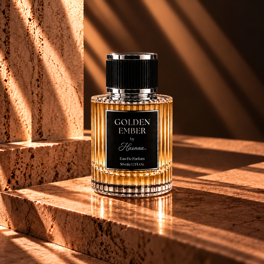 GOLDEN EMBER Eau de Parfum by Hasnaa